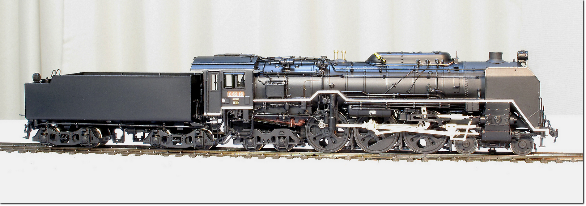 不動 アダチ C62-1 蒸気機関車 HO 16番